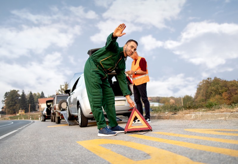 Hawkins Towing car accident recovery services in Greenville, SC
